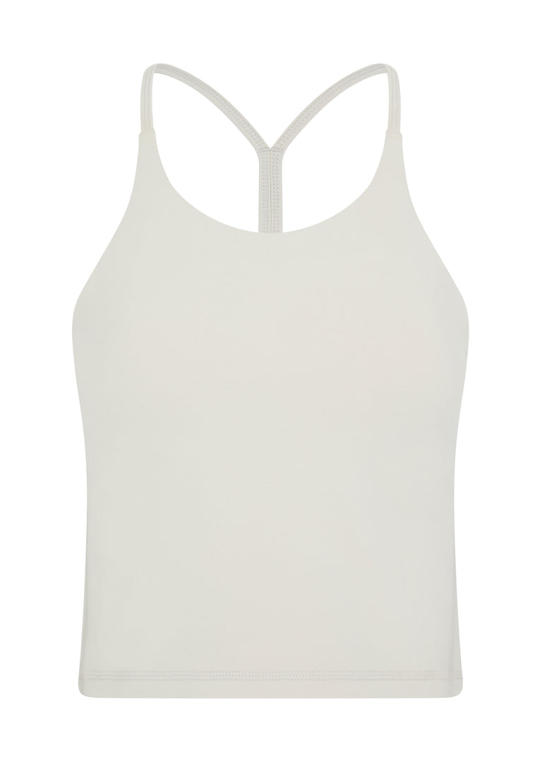 Higher Power Vest Top - Stone